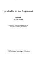Tapa de Geschichte in der Gegenwart