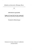 Tapa de Sprachgeographie