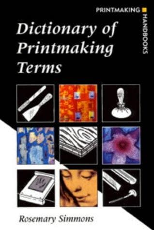 Tapa de Dictionary of Printmaking Terms