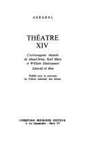 Tapa de Théâtre (v. 18-<19   >: Actes-sud Papiers) (French Edition)