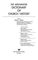 Tapa de The Westminster dictionary of church history