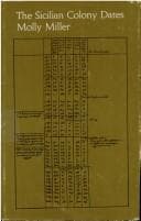 Tapa de The Sicilian colony dates