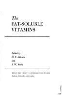Tapa de The Fat-soluble vitamins
