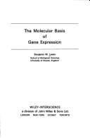 Tapa de The molecular basis of gene expression