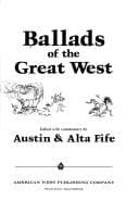 Tapa de Ballads of the great West