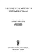 Tapa de Planning investments with economies of scale