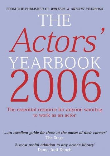 Tapa de Actor's Yearbook 2006