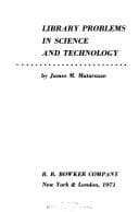 Tapa de Library problems in science and technology