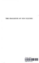 Tapa de The challenge of our culture
