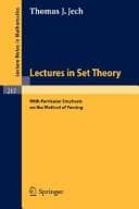 Tapa de Lectures in set theory