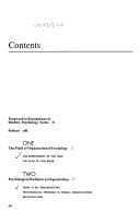 Tapa de Organizational psychology