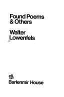Tapa de Found poems & others