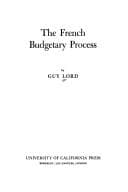 Tapa de The French budgetary process