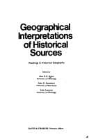 Tapa de Geographical interpretations of historical sources