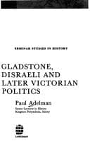 Tapa de Gladstone, Disraeli and later Victorian politics
