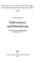 Tapa de Heilsvertrauen und Welterfahrung