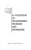 Tapa de A collection of programming problems and techniques