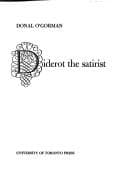 Tapa de Diderot the satirist