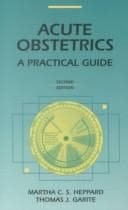 Tapa de Acute obstetrics