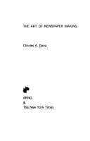 Tapa de The art of newspaper making