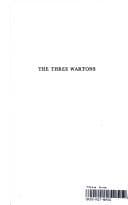 Tapa de The three Wartons, a choice of their verse