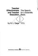 Tapa de Teacher effectiveness and teacher education