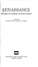 Tapa de Renaissance: studies in honor of Hans Baron