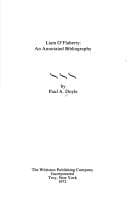 Tapa de Liam O'Flaherty: an annotated bibliography