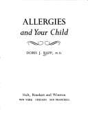 Tapa de Allergies and your child