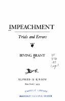 Tapa de Impeachment: trials and errors