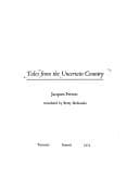 Tapa de Tales from the uncertain country