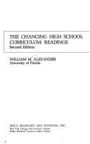 Tapa de The changing high school curriculum: readings