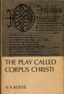 Tapa de The play called Corpus Christi