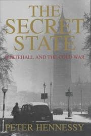 Tapa de The secret state