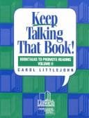 Tapa de Keep talking that book!