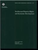 Tapa de Intellectual property rights and economic development