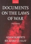 Tapa de Documents on the laws of war