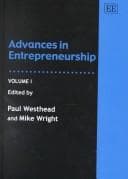 Tapa de Advances in entrepreneurship