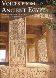 Tapa de Voices from Ancient Egypt