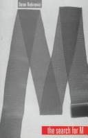 Tapa de The search for M