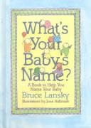 Tapa de What's your baby's name?