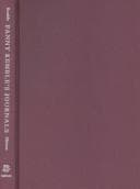 Tapa de Fanny Kemble's journals