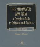Tapa de The automated law firm