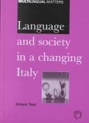 Tapa de Language and society in a changing Italy