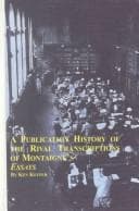 Tapa de A publication history of the rival transcriptions of Montaigne's Essays