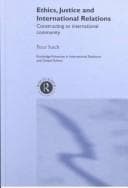 Tapa de Ethics, justice, and international relations