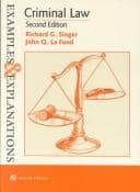 Tapa de Criminal law