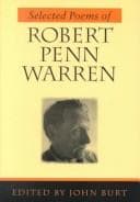Tapa de Selected poems of Robert Penn Warren