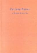 Tapa de Chicago Poems