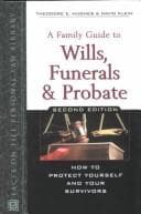 Tapa de A family guide to wills, funerals, and probate